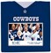 MasterPieces Sports Decor - NFL Dallas Cowboys - Team Jersey Uniformed Picture Frame For 4"x6" Photos